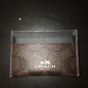Coach card holder